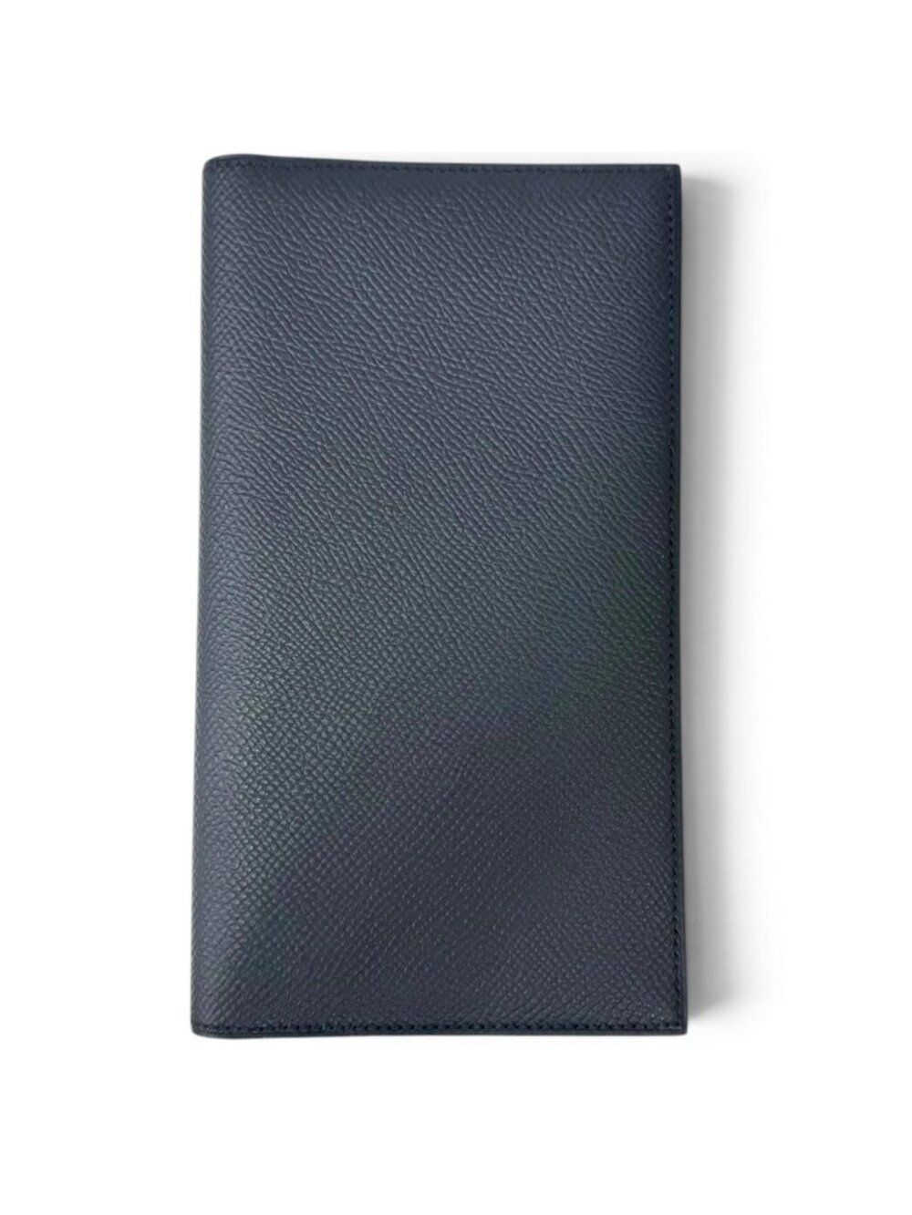 Hermes MC2 Fleming Veau Epsom Wallet Bifold Navy